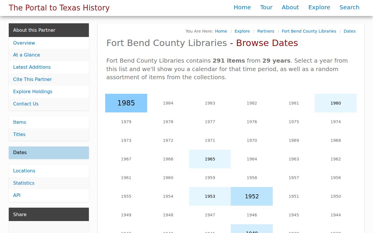 Fort Bend County city directory collection browse at the Portal to Texas History
