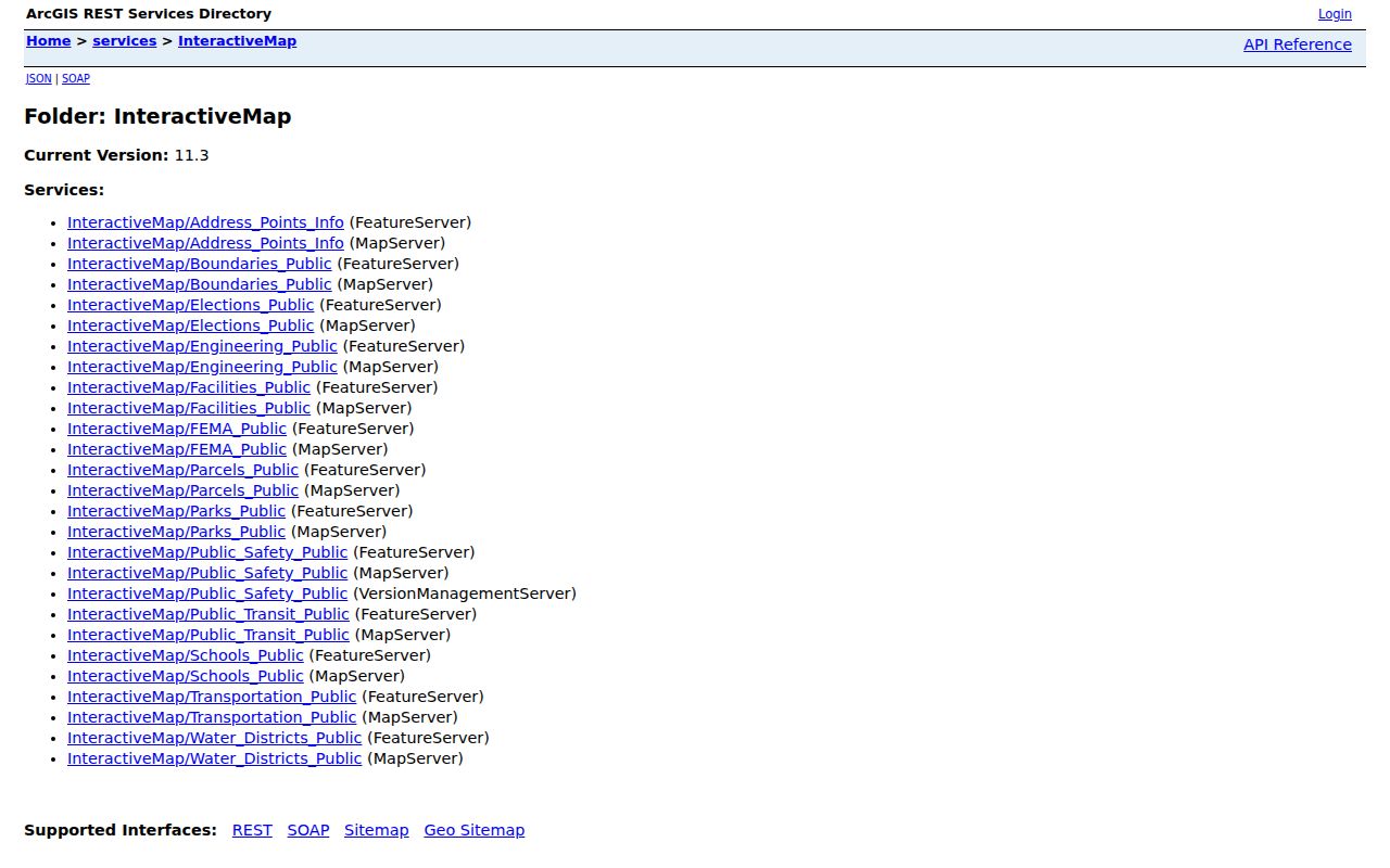 Fort Bend County street directory published interactive map services
